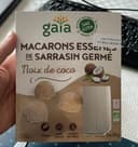 Macarons essenes de sarrasin germé noix de coco