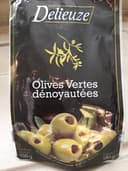 Olives vertes denoyautees