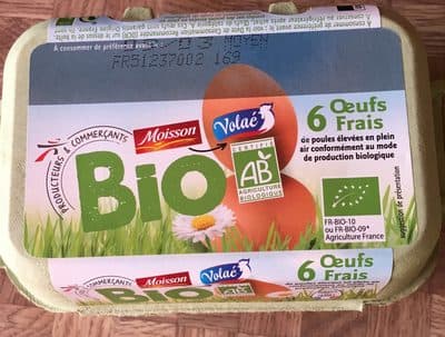 6 oeufs frais