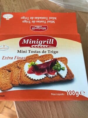 Mini Tostas de Trigo