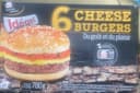 6 cheese burgers
