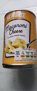 Conflit de code-barre - Macaroni cheese