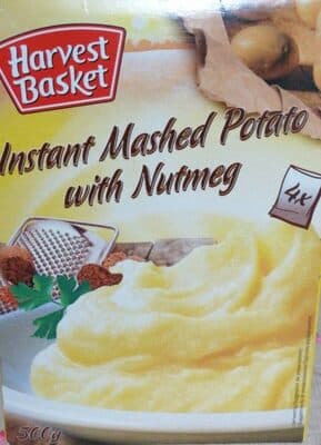 Instant Mashed Potato with nutmeg