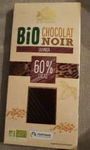 Chocolat noir quinoa bio