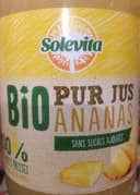 Pur jus ananas sans sucres ajoutés