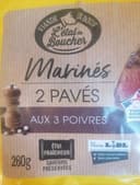 Pavés marinés aux 3 poivres