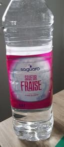 Eau aromatisée à la fraise