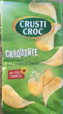 Craquante saveur sour cream & cheese
