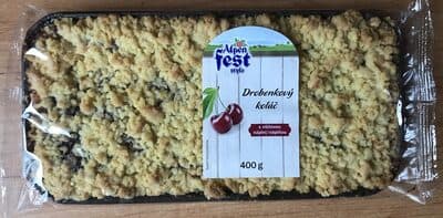 Gâteau au Crumble Cerise
