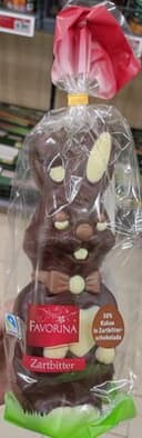 Lapin en Chocolat noir