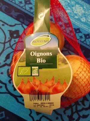 Oignons bio