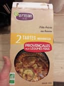 Tarte individuelle provençale aux légumes frais (les p'tits chefs)