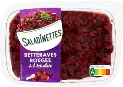 Betteraves rouges à l'échalote