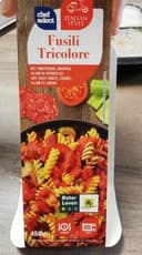 Fusili tricolore avec sauce tomate