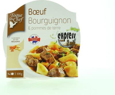 Boeuf bourguignon aux pommes de terre