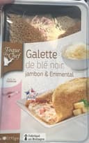 Galette de blé noir Jambon, emmental