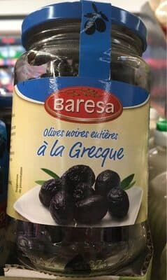 Olives noires à la grecque