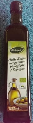 Huile d'olive vierge extra biologique d'Espagne