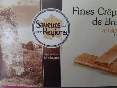 Fines Crêpes dentelle de Bretagne