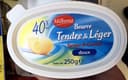 Beurre Tendre & Léger 40% MG doux