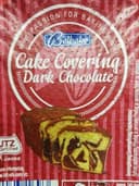 CAke covering dark chocolate