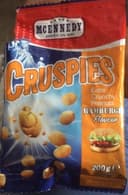 Cruspies extra crunchy peanuts hamburger flavour