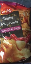 Chips de pomme de terre au piment piquant