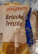 Brioche tressée aux œufs frais