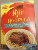 Mie Noodles Cantonese Style