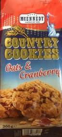 Country Cookies Haferflocken & Cranberry