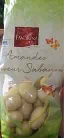 Amandes saveur sabayon