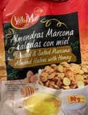 Amandes grillées au miel et salées