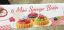 6 Mini Sponge Bases