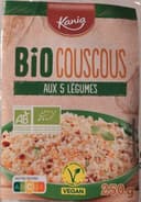 Couscous bio aux 5 légumes
