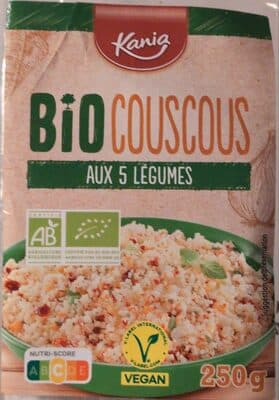 Couscous bio aux 5 légumes