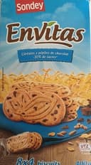 Biscuits Envitas Céréales & pépites de chocolat