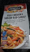 Asia Chicken & shrimp red curry