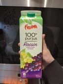 100% pour jus raisins rouges et blancs