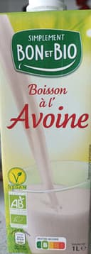 Boisson à l'avoine
