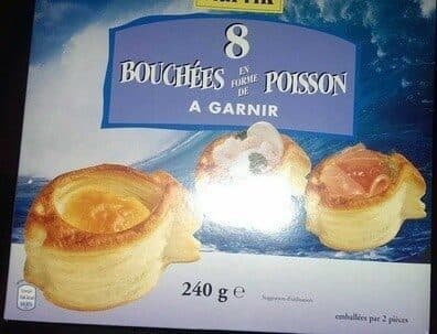 8 bouchées à garnir