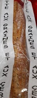 Baguette aux graines et aux céréales