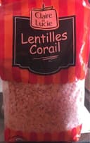 Lentilles corail