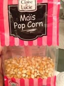 Mais pop corn