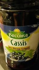 Cassis au sirop léger