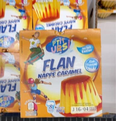 Flan nappé caramel