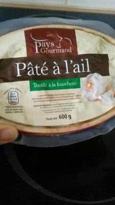 Pâté à  l'ail