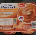 Dessert lactée aux caramel