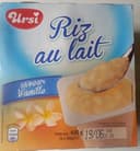 Riz au lait saveur Vanille