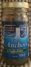 Filets d’anchois a l’huile d’olive