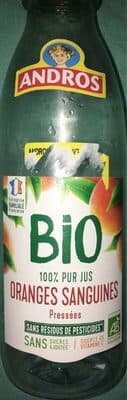 Bio 100% Pur jus orange sanguines
